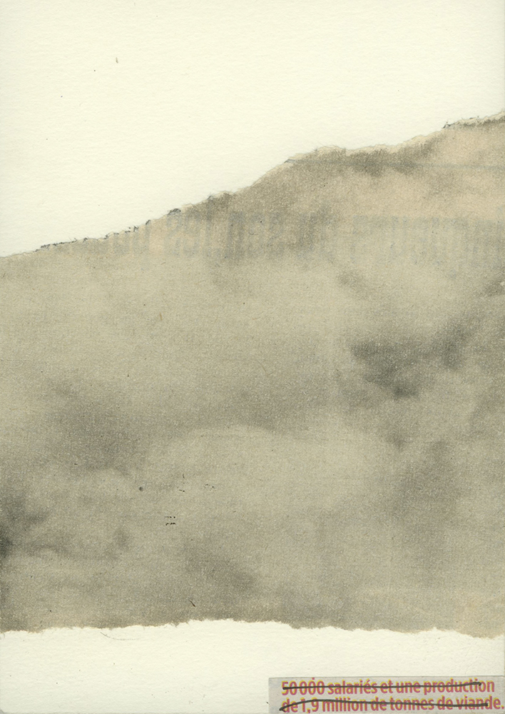 Annick Blavier - Collages/Tirages aux pigments