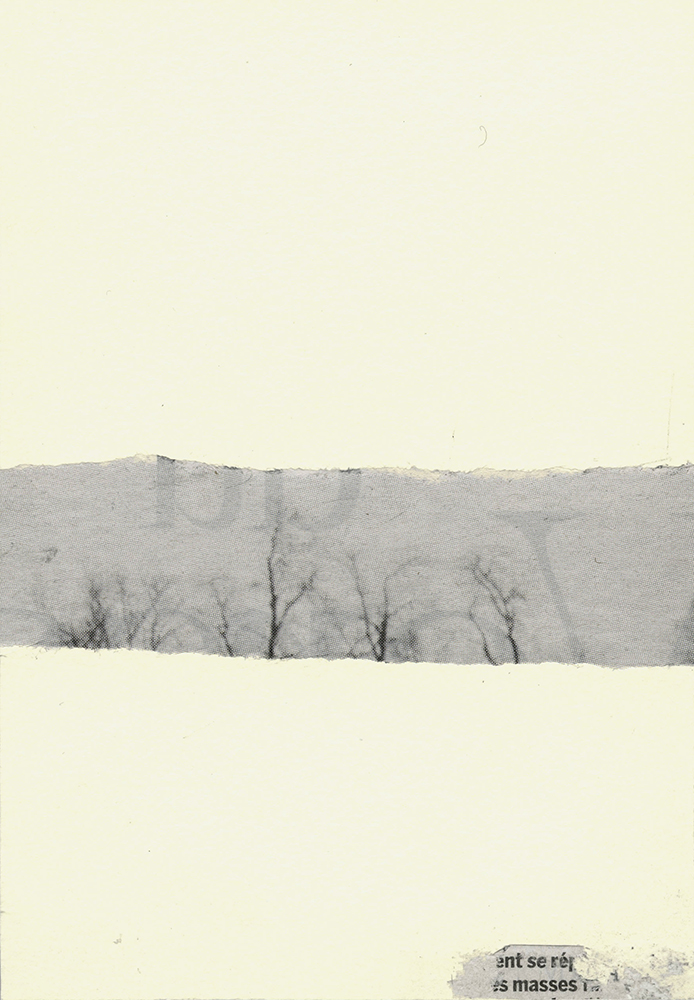 Annick Blavier - Collages/Tirages aux pigments