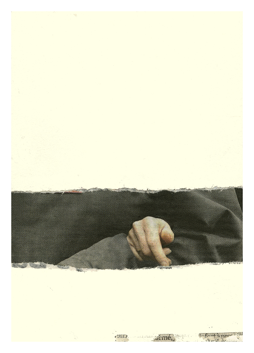 Annick Blavier - Collage/Tirage aux pigments