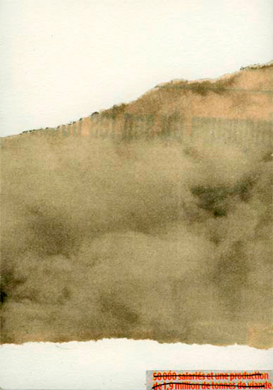 Annick Blavier - Collages/Tirages aux pigments