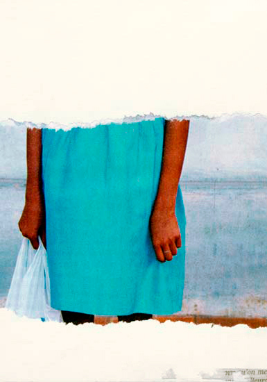 Annick Blavier - Collages/Tirages aux pigments