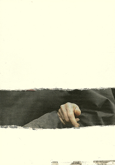 Annick Blavier - Collage/Tirage aux pigments