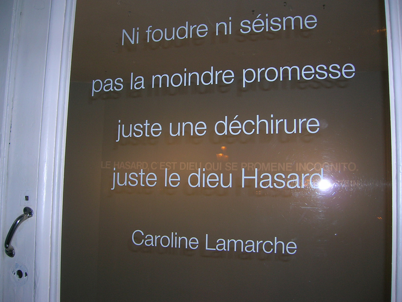 Annick Blavier/Caroline Lamarche - Photo Caroline Lamarche