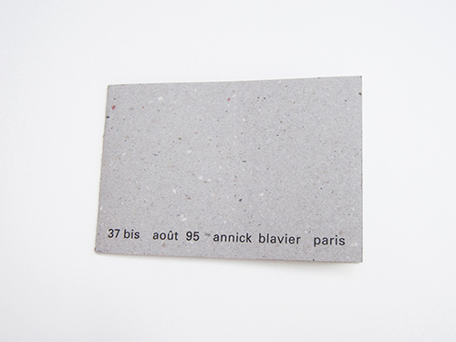 Livre Annick Blavier